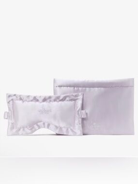 Kate Spade Lux Sleep Mask W/ Matching Pouch For Restful Nights and Traveling